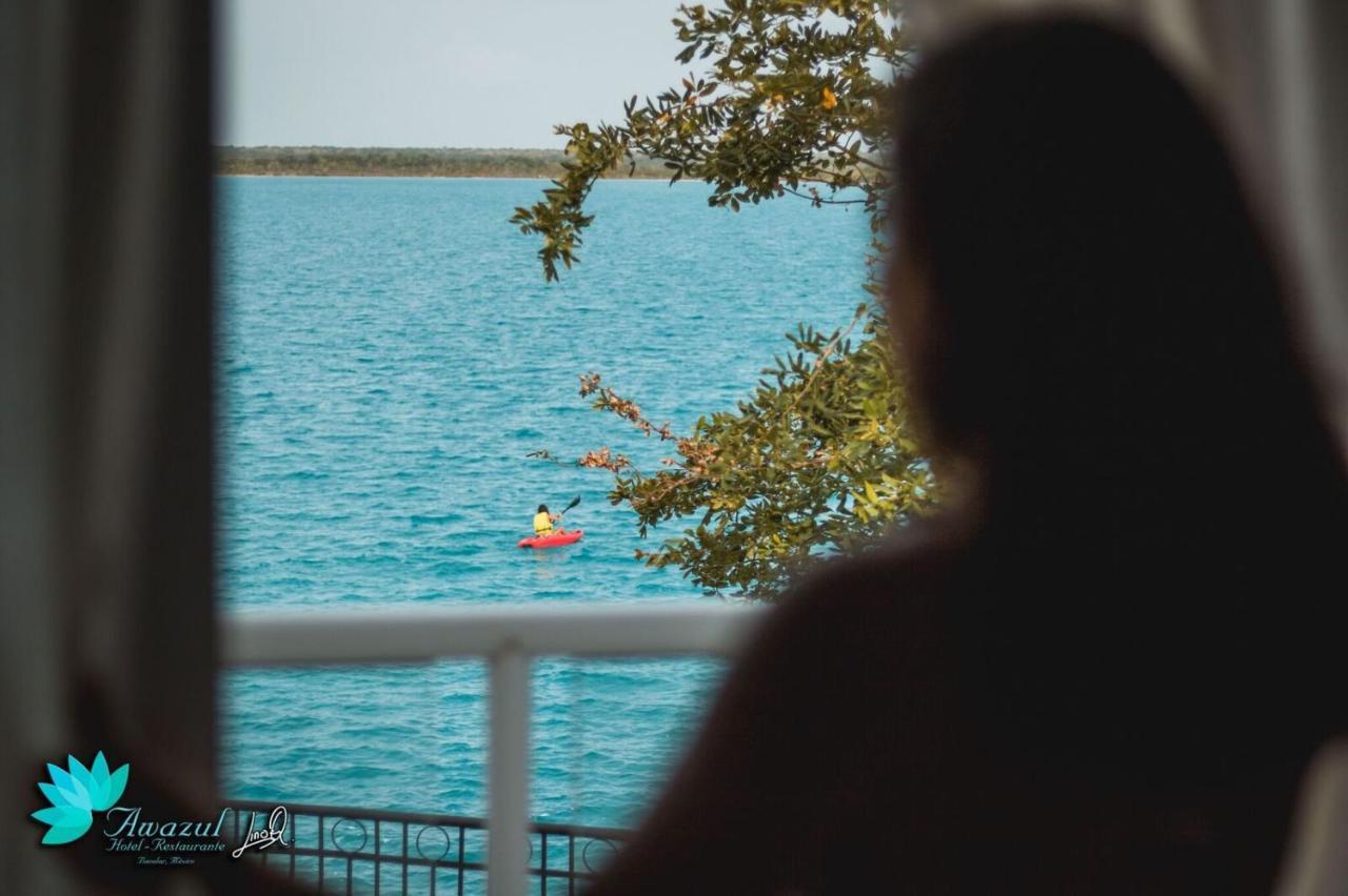 Hotel Awazul Bacalar Buitenkant foto
