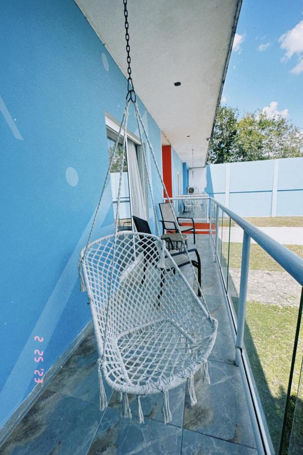 Hotel Awazul Bacalar Buitenkant foto