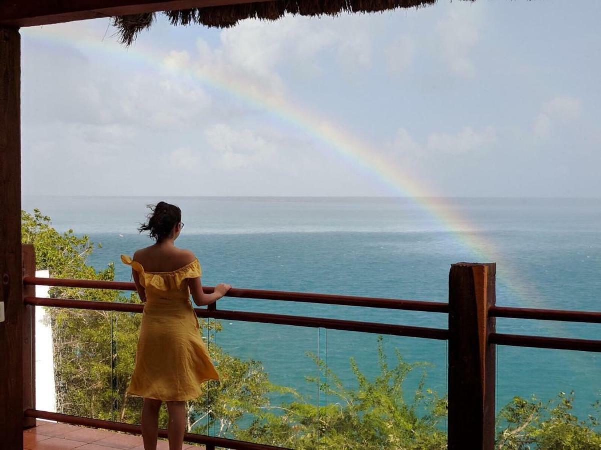 Hotel Awazul Bacalar Buitenkant foto